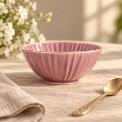 HR Bowl Set Pink 6 Pc | Henniger Premium Bowl Set
