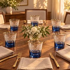 Decor Cam Premium 1 Glass | Elegant Decorative Drinking Glass