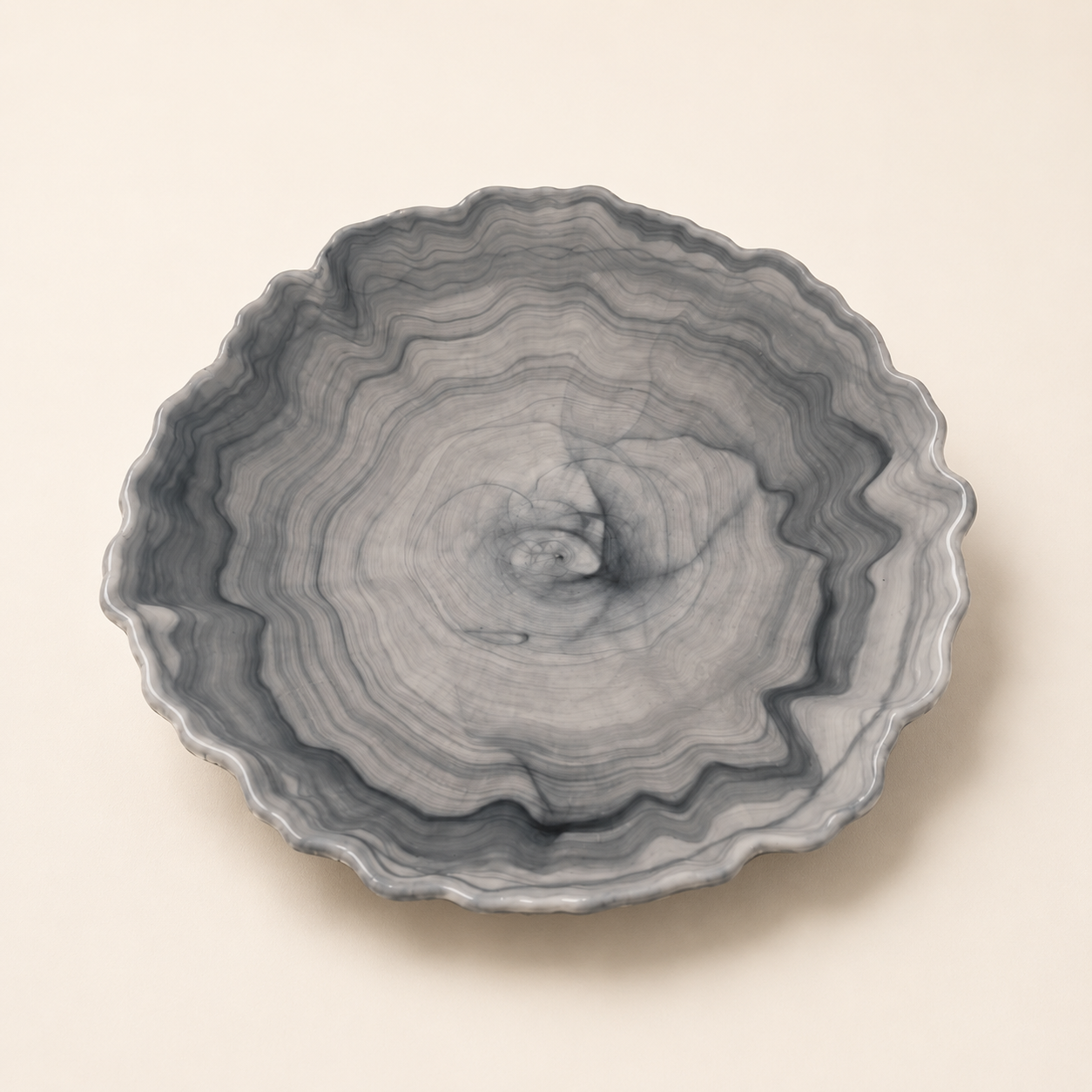 Devnow Albany Grey 6 Plates | Premium Grey Dinnerware Plate | Elegant Tableware