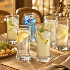 Cello Essanza 315ml 6 Drinking Glasses – Clear Glass Tumbler