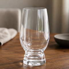 Hi Luxe Benton 6 Glasses | Premium Bohemia Crystal Drinking Glass | Elegant Beverage Glass
