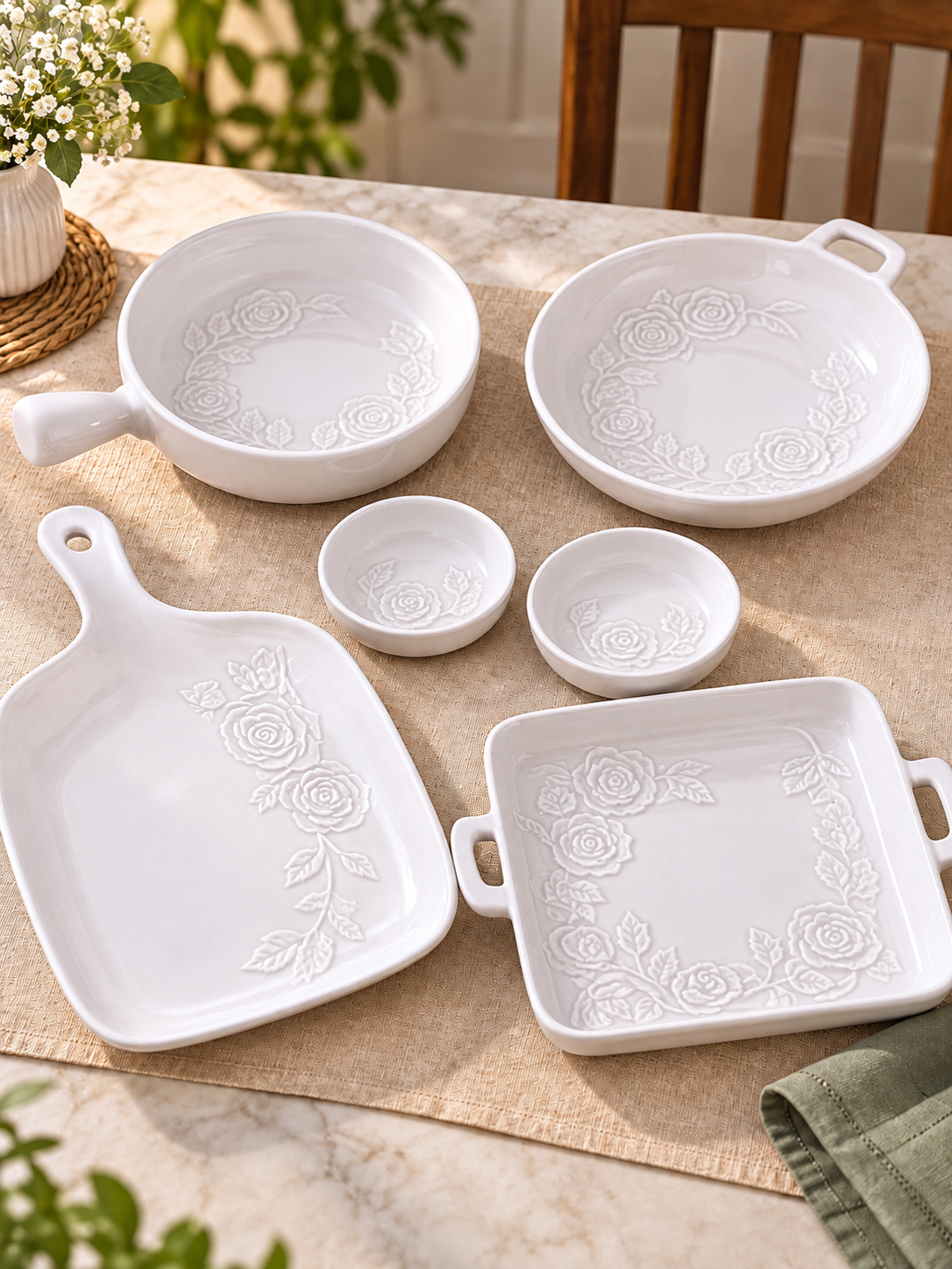 Vigneto V Serving Set 6 Pcs Coffee | Premium Coffee Serving Set