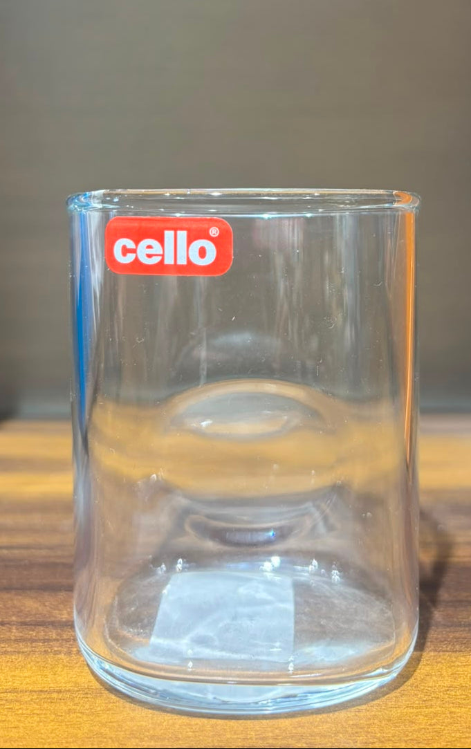 Cello Grip-On 255 ml Glass | Elegant Drinking Glass
