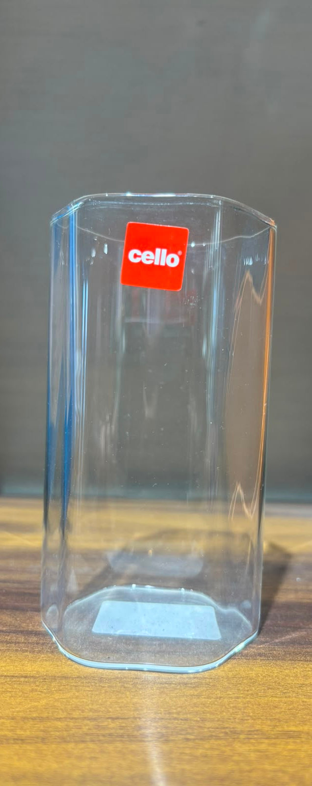 Cello Roma Hexa 330ml Drinking Glass – Clear Glass Tumbler