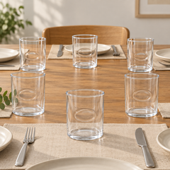 Cello Grip-On 255 ml Glass | Elegant Drinking Glass